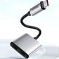 MCDODO USB-C to C+C Audio Adapter 2-in-1 Charging and Audio Solution