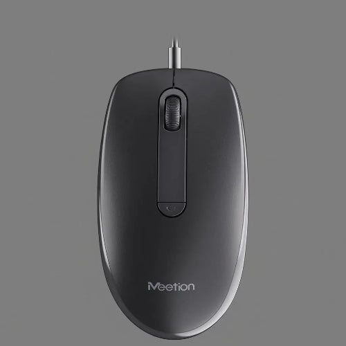 Meetion MT-M100 USB Wired Mouse for reliable computer use at home, school, or office.