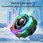 Memo CX15 RGB digital display phone cooler with Type-C power, magnetic clip support, and mobile gaming radiator for smartphone heat control.