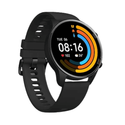  Mi Watch Global (Black) – Smartwatch with AMOLED Display and Fitness Tracking