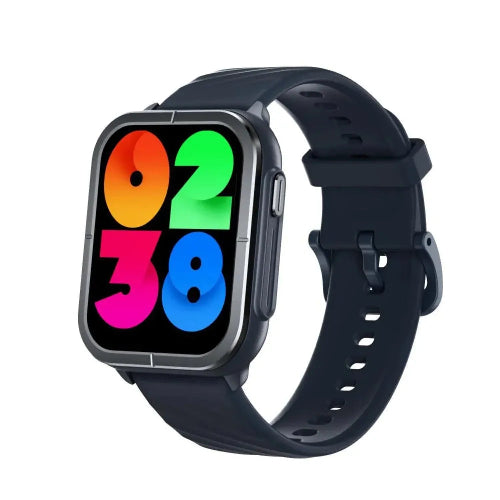 Mibro C3 Smart Watch Black with Color Display, Health Tracking, Bluetooth Connectivity and Fitness Features