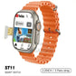 Modio Smart Watch with heart rate monitoring, sleep tracking and WhatsApp notifications