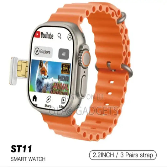Modio Smart Watch with heart rate monitoring, sleep tracking and WhatsApp notifications