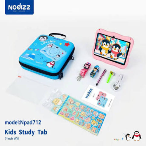 Nodizz Npad 712 tablet compact design for children learning and entertainment