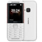 Nokia 5310 white red dual SIM keypad phone with front and back view in Pakistan