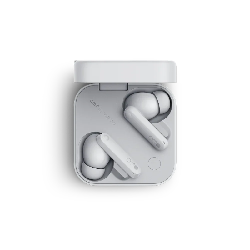 Nothing CMF Buds Pro 2 Wireless Earbuds in Grey – Clear Audio, Active Noise Cancellation, Ergonomic Comfort, Travel-Friendly