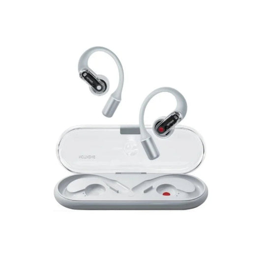  Nothing Ear Open-Ear True Wireless Earbuds in sleek silver color with ergonomic open-ear design