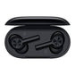 Top view of the open OnePlus Buds Z2 charging case showing both earbuds in their charging slots