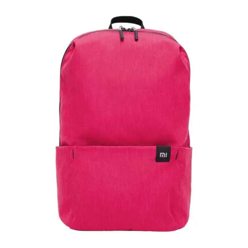  Pink backpack with durable material and 10 units in stock.