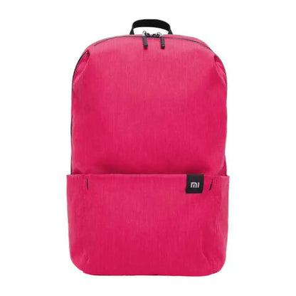  Pink backpack with durable material and 10 units in stock.