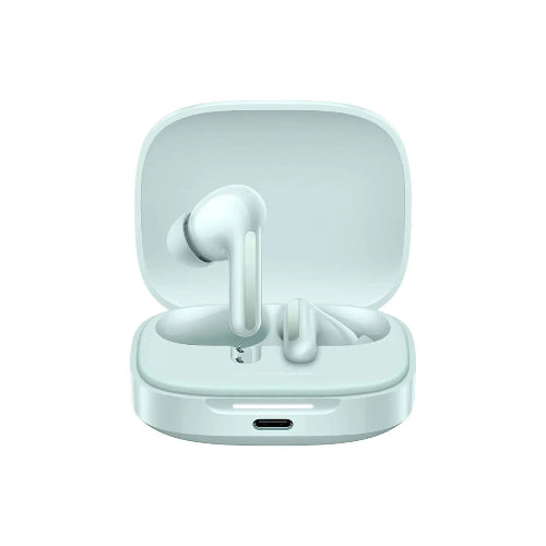 Redmi Buds 6 Coral Green Earbuds with Compact Case