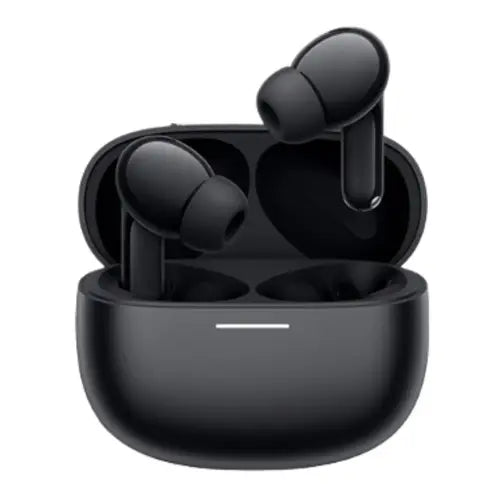 edmi Buds 8 Black Bluetooth Earbuds with 44-Hour Battery