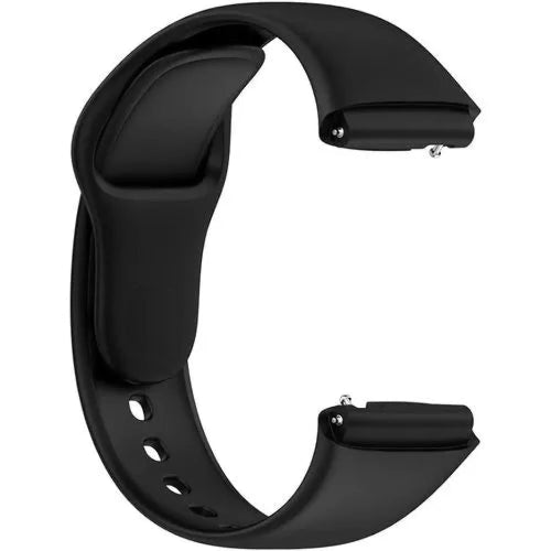 Redmi Watch 3 Active black silicone strap with soft, adjustable and sweat-resistant design