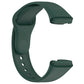 Redmi Watch 3 Active green silicone strap with soft material, adjustable fit and secure fastening