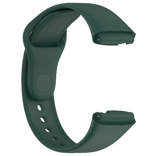 Redmi Watch 3 Active green silicone strap with soft material, adjustable fit and secure fastening