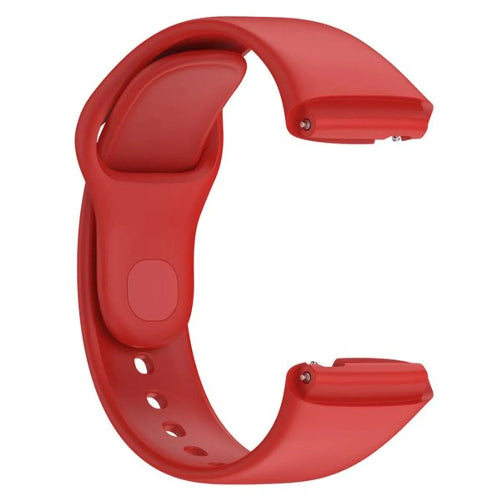 Redmi Watch 3 Active red silicone strap with comfortable, adjustable and lightweight design