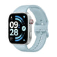 Redmi Watch 6 Active light blue smartwatch with silver frame, activity display and adjustable silicone strap