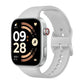 Redmi Watch 6 Active white smartwatch with silver case, colorful fitness display and silicone wrist strap