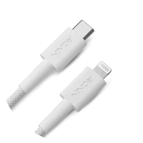 Ronin Lynix R-2045 Type-C to Lightning Braided Cable 27W for iPhone fast charging and data transfer