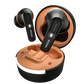 RONIN Mellow R-7100 Wireless Earbuds with ANC, ENC and Bluetooth 5.3 in Black Color