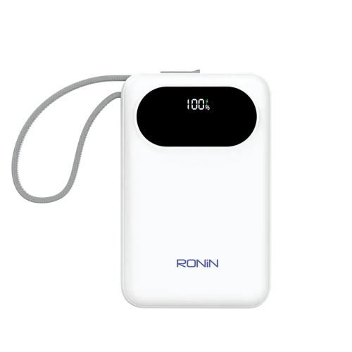 Ronin R-4065 Pulse 10000mAh Power Bank with digital battery display