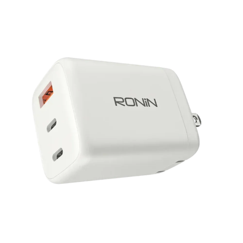 Ronin R-6065 MultiVolt 65W GaN Charger with Dual USB-C and USB-A Ports