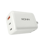 Ronin R-6065 MultiVolt 65W GaN Charger with Dual USB-C and USB-A Ports