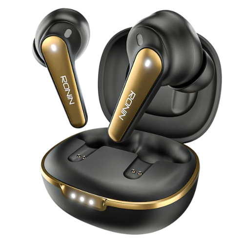 Ronin R-7065 Eclipse Wireless Earbuds with ANC and Bluetooth 5.3 in Pakistan