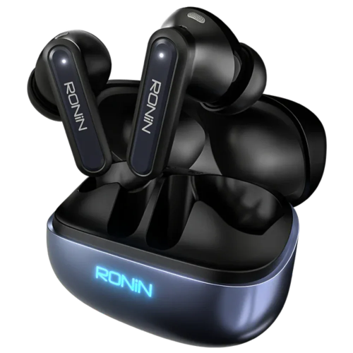 Ronin R-7085 VOX Bluetooth Earbuds with ANC and ENC features in premium matte design