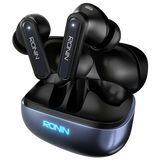 Ronin R-7085 VOX Bluetooth Earbuds with ANC and ENC features in premium matte design