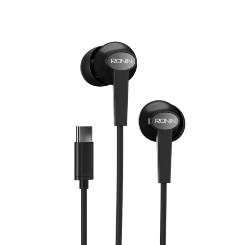 Ronin R-29 Type C Handfree with Mic Crystal Clear Sound with  Sweatproof Noise Isolating 