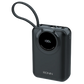 Ronin R-4040 Zapster 35W 20000mAh power bank front view with digital battery display and built-in charging cables