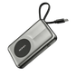 Ronin Synergy R-4060 10000mAh Wireless Power Bank with 22.5W Fast Charging and Digital Display
