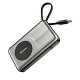 Ronin Synergy R-4060 10000mAh Wireless Power Bank with 22.5W Fast Charging and Digital Display