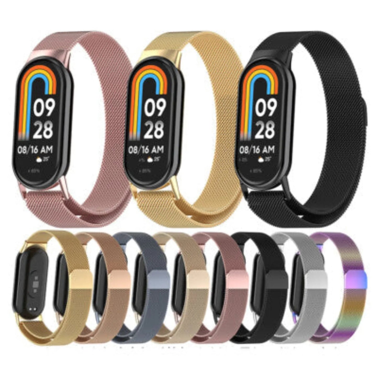 Mi Band 8/9/10 Magnetic Chain Strap - dynsol
