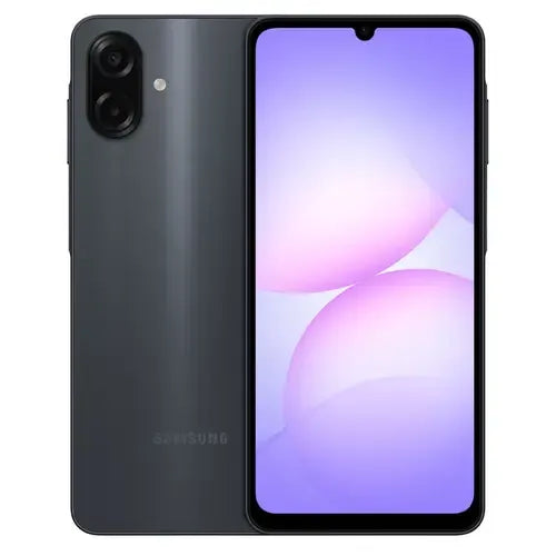 AM Samsung Galaxy A07 black color 4GB R64GB storage smartphone in Pakistan