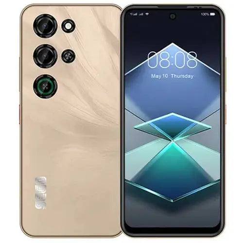 SEGO EPICx smartphone in Twilight Gold with stylish body and 50MP AI camera design