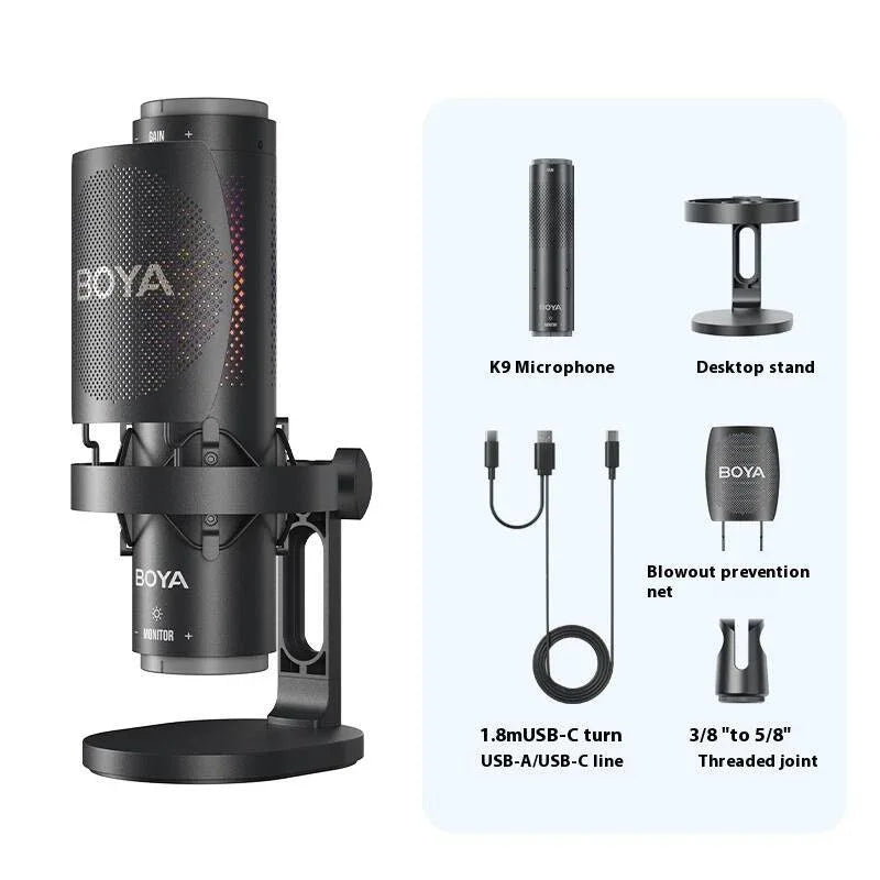 Boya K9 Desktop Microphone – Best Price in Pakistan | Dynsol.pk - dynsol