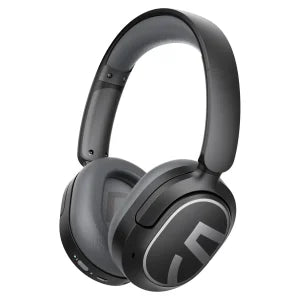 SoundPEATS A8 wireless ANC headphones front view with over-ear design.