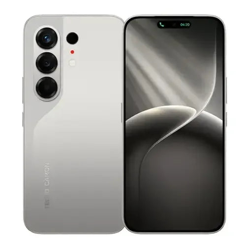 TECNO Camon 50 silver color 8GB RAM 256GB storage smartphone in Pakistan