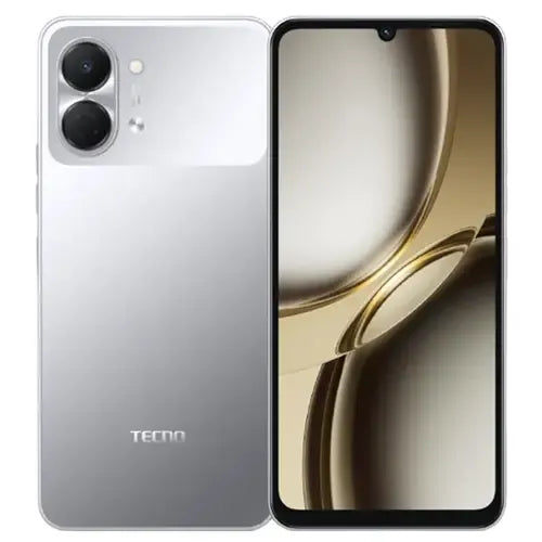 Tecno Spark Go 3 silver gold color budget mobile phone in Pakistan