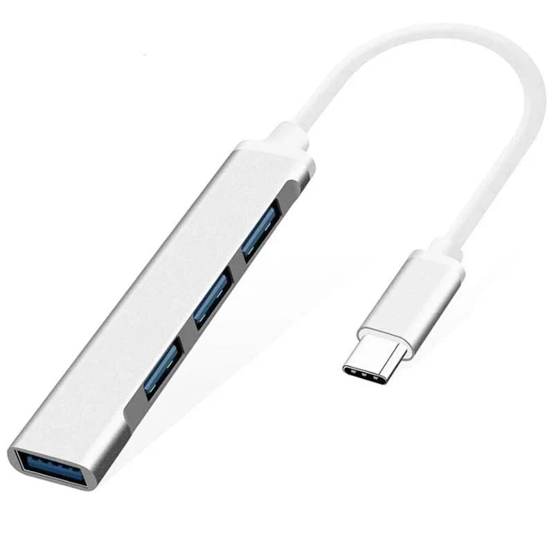 Type C 3.1 to USB HUB 4 PORT - dynsol