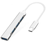 Type C 3.1 to USB HUB 4 PORT - dynsol