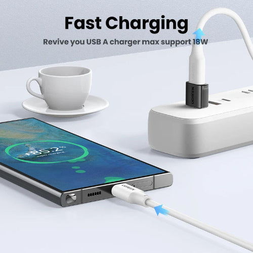 Ugreen 55618 compact USB-C OTG adapter design