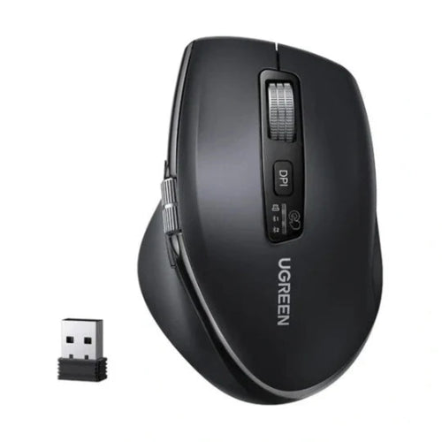 : UGREEN M751 55468 Bluetooth and 2.4GHz wireless mouse with dual scroll wheels