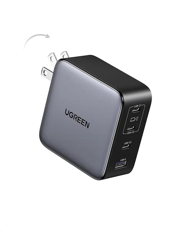 UGREEN Nexode 200W 4-Port GaN Fast Charger X764 for laptops, phones, tablets, and multi-device charging