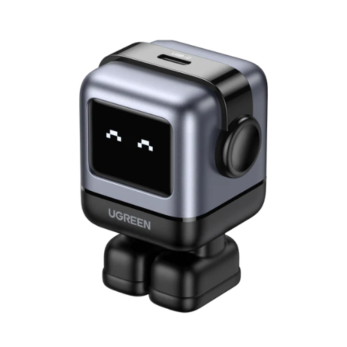 UGREEN Nexode Robot GaN 30W USB-C Fast Charger CD359 with LED display and compact robot design