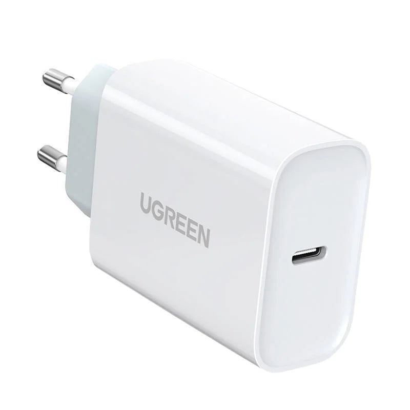UGREEN PD 30W USB-C Wall Charger White CD127 fast Type-C power adapter