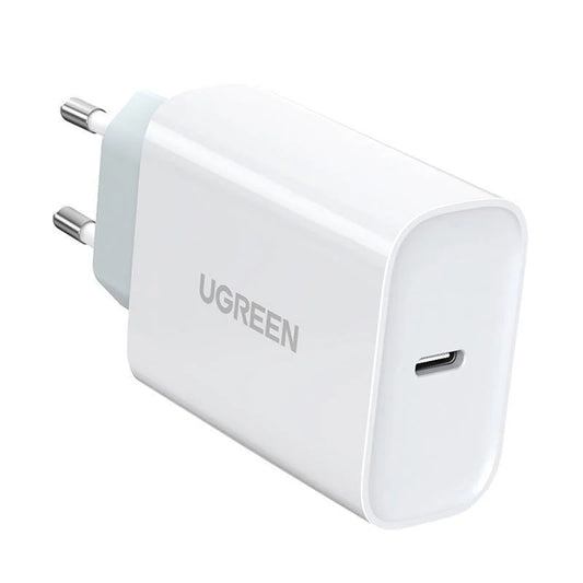 UGREEN PD 30W USB-C Wall Charger White CD127 fast Type-C power adapter