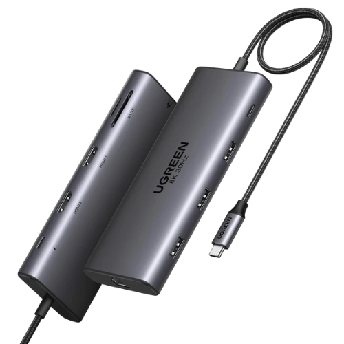 UGREEN Revodok Pro 210 USB-C Docking Station 10-in-1 15534 for laptop workstation setup